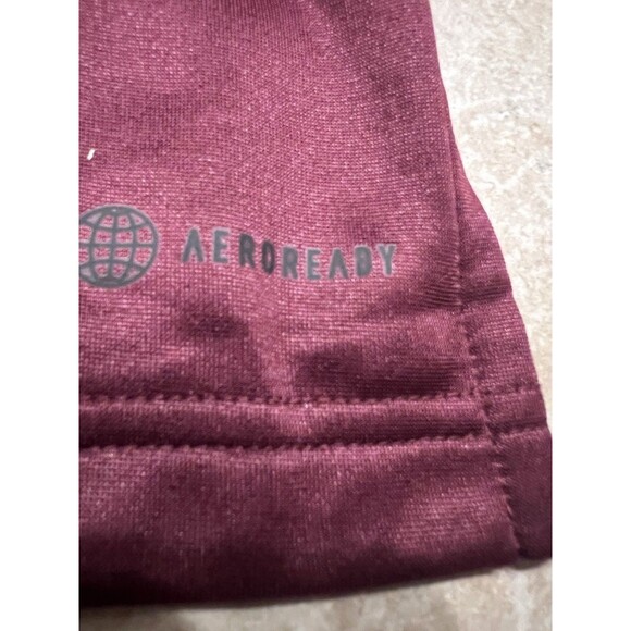 Texas AM Sweater Mens XXL Adidas Aggies SEC Burgundy button snap sweatshirt - Picture 8 of 10